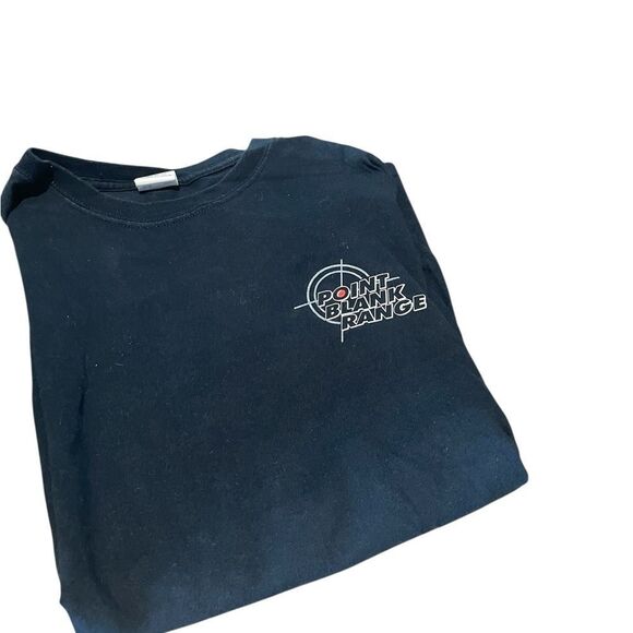 Point blank tangent Black Graphic T-Shirt excellent condition size XL - Picture 2 of 2